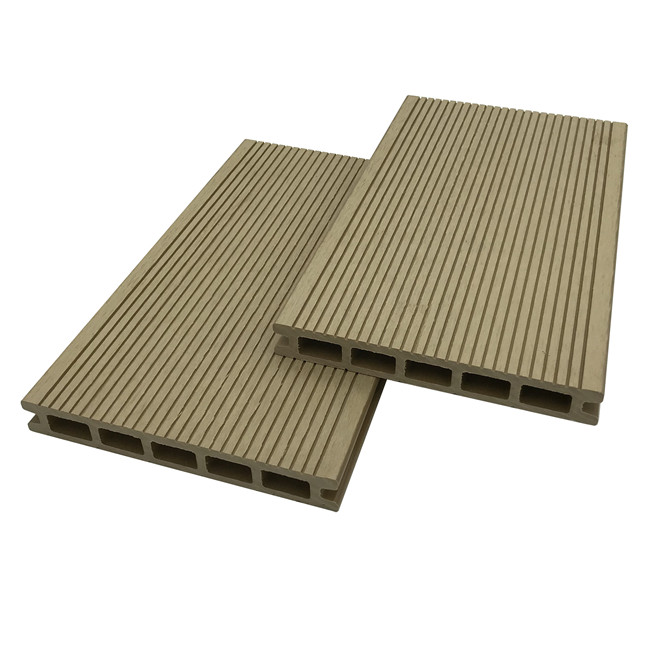 25x174 mm WPC Détrache creux Flooriation composite en plastique