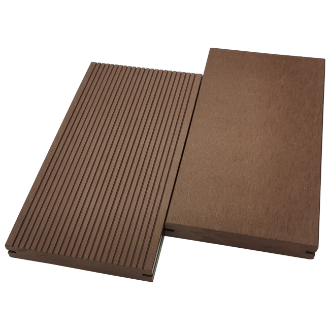 Cartes de terrasse composites WPC 23x150mm WPC pour usine de revêtement de plancher extérieur 