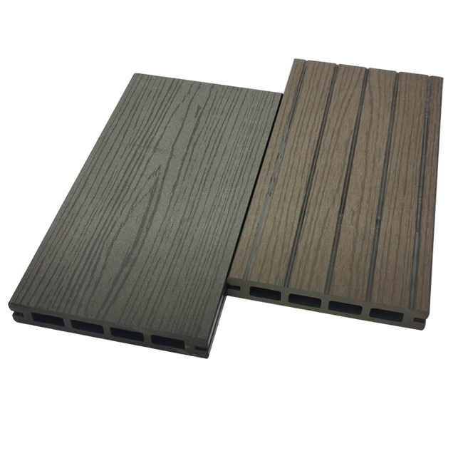 Planches à grain de bois 25x150mm Platelage composite Wpc